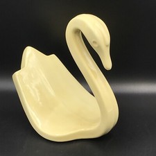 vintage swan towel holder Yellow