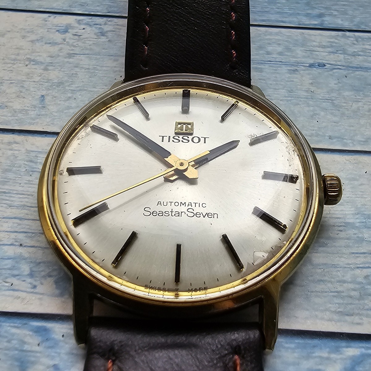 TISSOT Seastar Seven 自動巻き腕時計 A3008 Tissot 'UFO' Seastar Seven – Analog:Shift