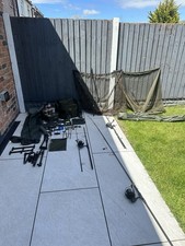 Image of Fishing Set Up For Sale Sonik Rods And Reels Carp Stalkers Multiple Rigs 2 Nets
