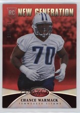 2013 Certified New Generation Mirror Red 195/250 Chance Warmack #210 3yz