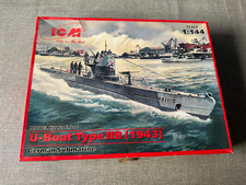 ICM S.010 Germann Submarine U-Boat Type IIB 1943 Modell 1:144