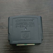 Nintendo 64 Jumper Pak Expansion Pack Black Console Attachment for Nintendo 64