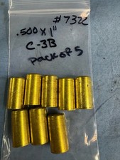  7322 Ferrule .500 X 1  Western Brass Fitting New old Stock Pack Of 8