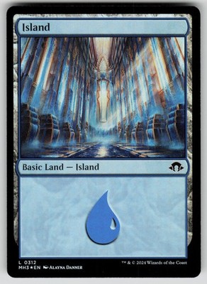 Island (0312) Foil L Modern Horizons 3 312 NM