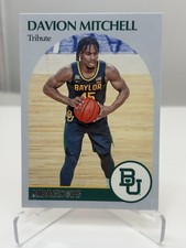 2021-22 Panini Chronicles Draft Picks - Hoops Retro Davion Mitchell #60 Green...