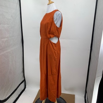 linen mini dress australia SNDYS Romi Linen Dress Natural main image 1