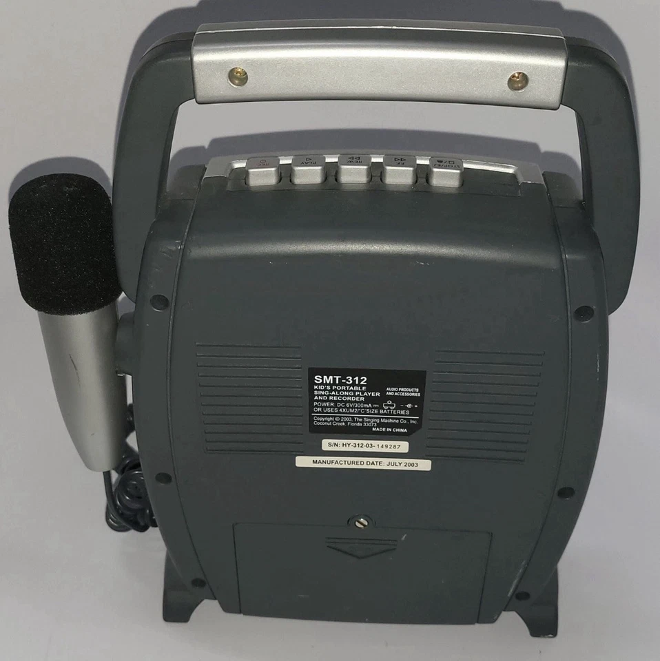 The Singing Machine SMT-312 Karaoke Mic Edition Foto 2 de 4