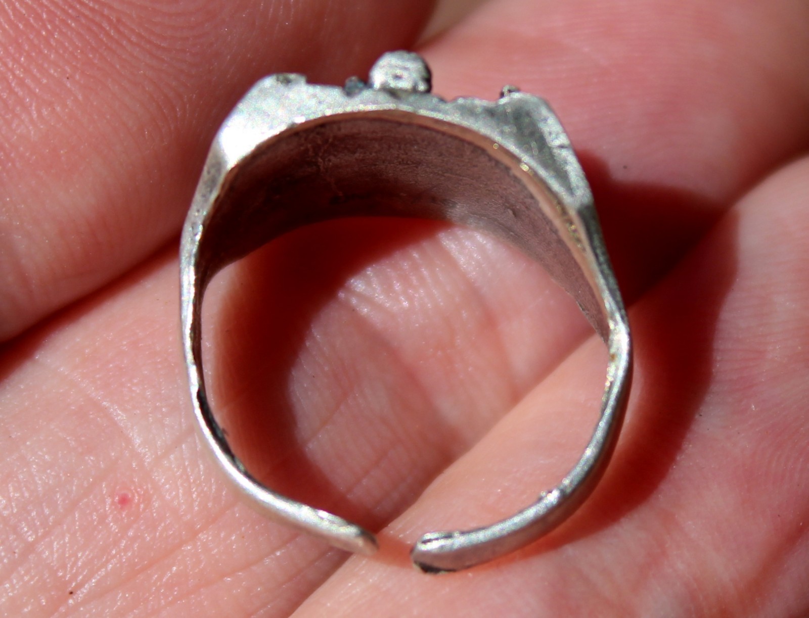 Old Solid Sterling Silver AMERICAN FRONTIER DAVEY… - image 4