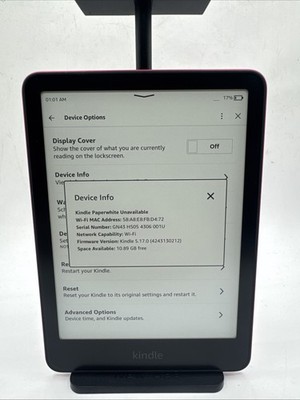 WiFi Only Amazon Kindle Paperwhite 12th Gen 16GB Pink SA568B | P1