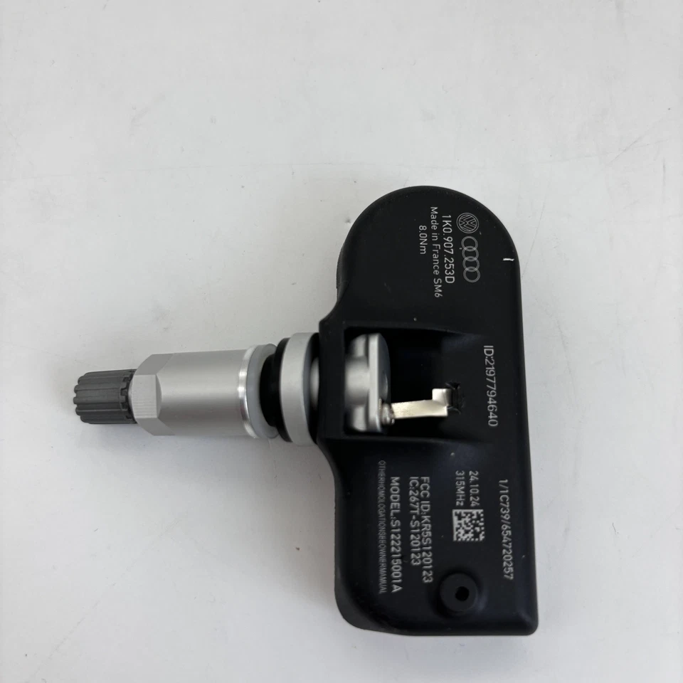 4X 1K0907253D 1K0907255C TPMS Tire Pressure Monitoring Sensor for AUDI VW JETTA Foto 4 de 4