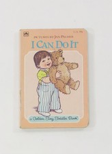 A Golden Tiny Toddler Book I Can Do It By Jan Palmer, 1983, Vintage