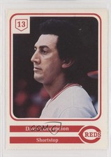1985 Cincinnati Reds Yearbook Cards Dave Concepcion #13 1c7