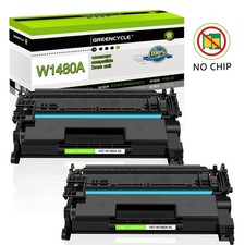 2PK No Chip 148A W1480A Toner Cartridge for HP LaserJet Pro 4001dw MFP 4101fdn