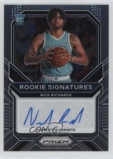 2020-21 Panini Prizm Rookie Signatures Nick Richards #RS-NRS Auto j0t