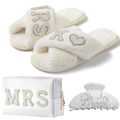 BILJOY Personalized Initial Bridal Shower Gifts Box Set, Letter MRS K Bride