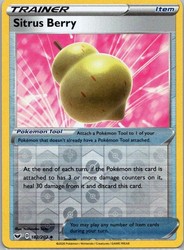 Sitrus Berry 182/202 Reverse Holo Sword & Shield Base Set