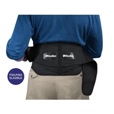 Mueller Adjustable Lumbar Back Brace with Removable Pad, Plus Size, size 50-70