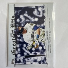 2026 Topps Series 1 Greatest Hits Christian Yelich Milwaukee Brewers GH-5