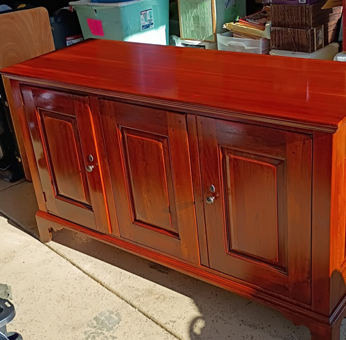 Bob Timberlake by Lexington Solid Cherry Wood Homespun Entertainment Center 