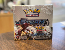 Pokemon Cards - XY Steam Siege - Booster Box (36 Packs) - New Factory Sealed