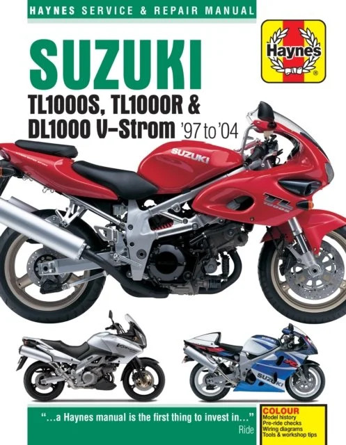 Suzuki TL1000S/R & DL1000 V–Strom (97 – 04) Haynes Repair Manual Haynes