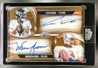 2025 Topps Chrome Black Cam Ward Warren Moon Pitch Pairings Auto Orange RC #/25