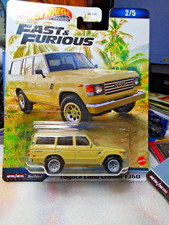 Hot Wheels Fast & Furious Toyota Land Cruiser FJ60 with Real Riders