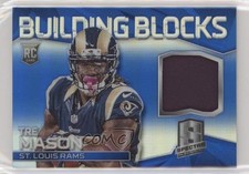2014 Panini Spectra Building Blocks Jerseys Blue Prizm 16/49 Tre Mason z0q