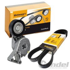 Produktbild - CONTINENTAL CTAM KEILRIPPENRIEMEN-SATZ passend für AUDI A3 TT SEAT ALHAMBRA