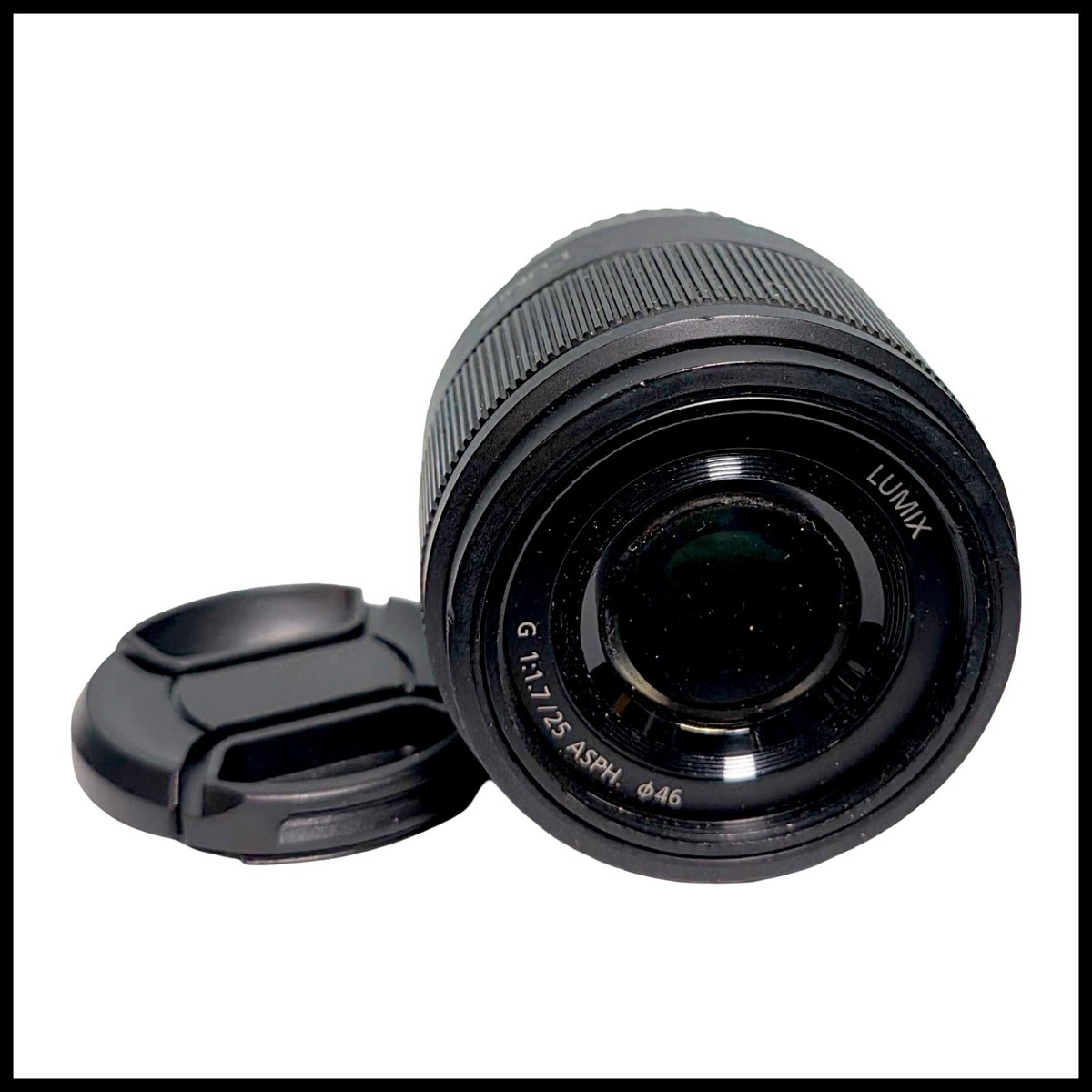 Panasonic LUMIX G 25mm f/1.7 Lens ASPH. H-H025 Black 785528585443