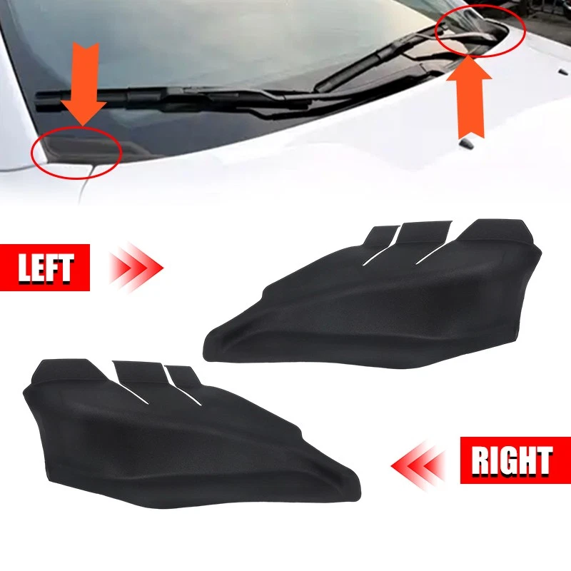 Cubierta de limpiaparabrisas paneles laterales moldura 7AA47RXFAA para Jeep Compass 2017~2023 Foto 2 de 4