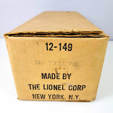 Lionel Postwar 773LTS Master Carton. Box Only