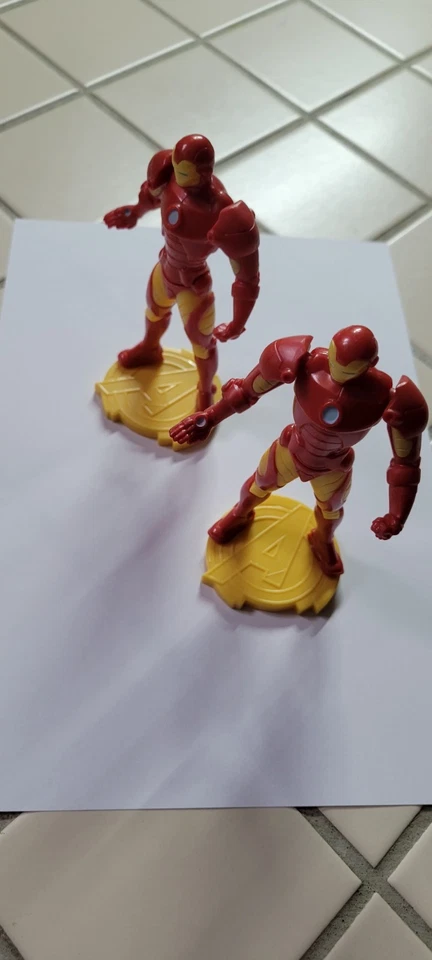 Marvel Avengers Iron Man Action Figure 14cm pupazzo statuetta personaggio nuovo - Immagine 3 di 3