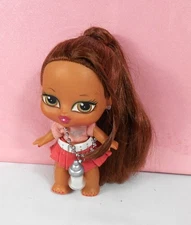Bratz Babyz Triplets Doll Kesara_ 5" Tall_Flair Brown Hair_Green Brown Eyes_MGA