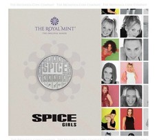 2026 Spice Girls Five Pound Brilliant Uncirculated Music Legends Mint Pack Coin - Available on eBay