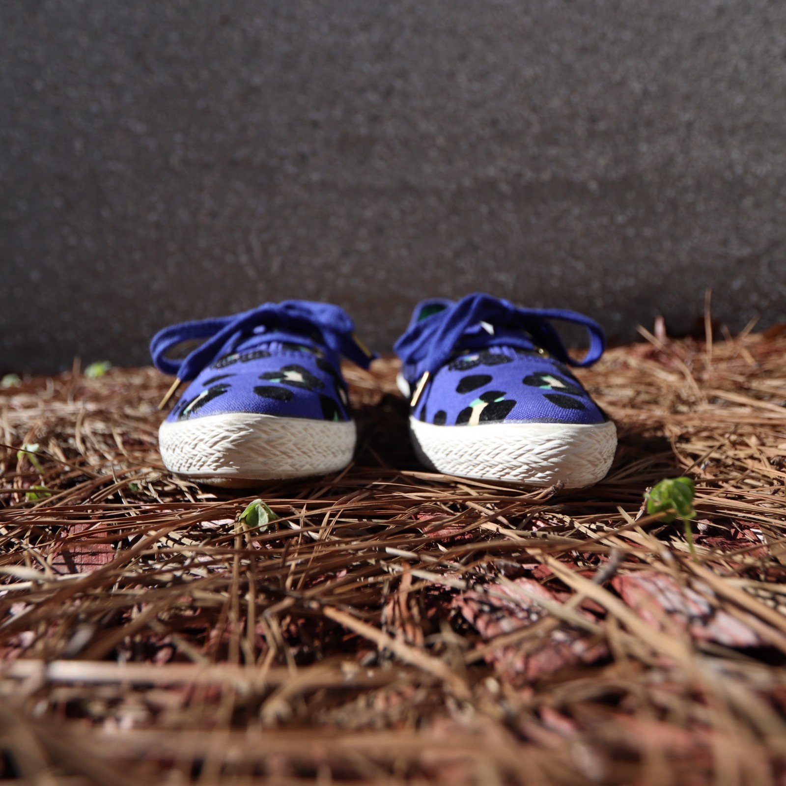 Keds x Kate Spade Shoes Womens 6.5 Colorful Leopard Print Sneakers thumbnail 2