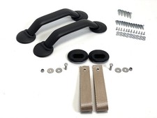 Fits Porsche 911 930 964RS Interior Door Pull Handle Hardware Kit Beige 1974&ndash;199