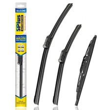 5 PLUS 3pc Silicone Wiper Blades 26"/14"/10" Buick Encore Chevy Trax