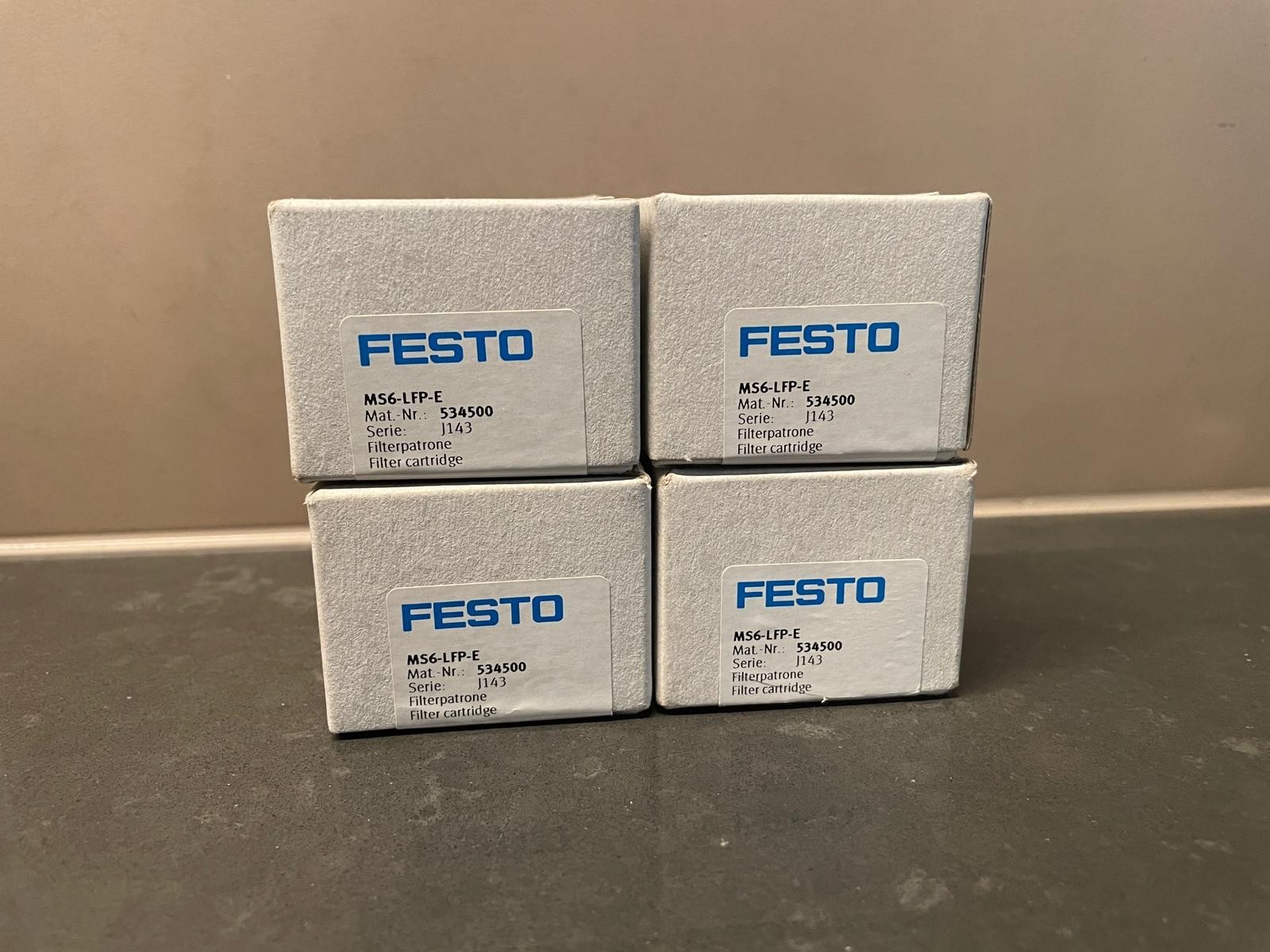 New FESTO MS6-LFP-E Filter cartridge