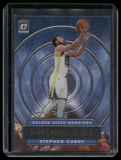 2019 Donruss Optic Stephen Curry #6 T-Minus 3, 2, 1, Golden State Warriors