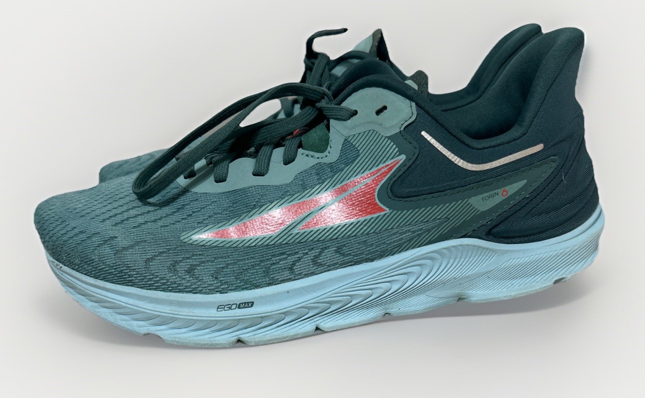 Sneaker ALTRA donna Torin 6 taglia 9 5 scarpe da corsa Dust Teal ALOA7R78305