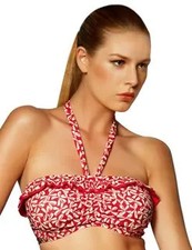 Bikini Swimwear Freya Swimwear Charleston Bandeau Bikini Top Red 3300
