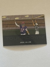 Marketplace image: 2025 Topps Chrome Josh Allen Tecmo Superfractor 1/1 Unstamped Error