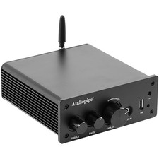 200W 2 Channel Bluetooth/MS/AUX/Coaxial/Optical Bookshelf Mini Amplifier