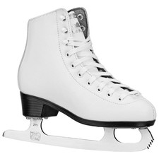 Cascade Girl's Figure Ice Skates White Size 3