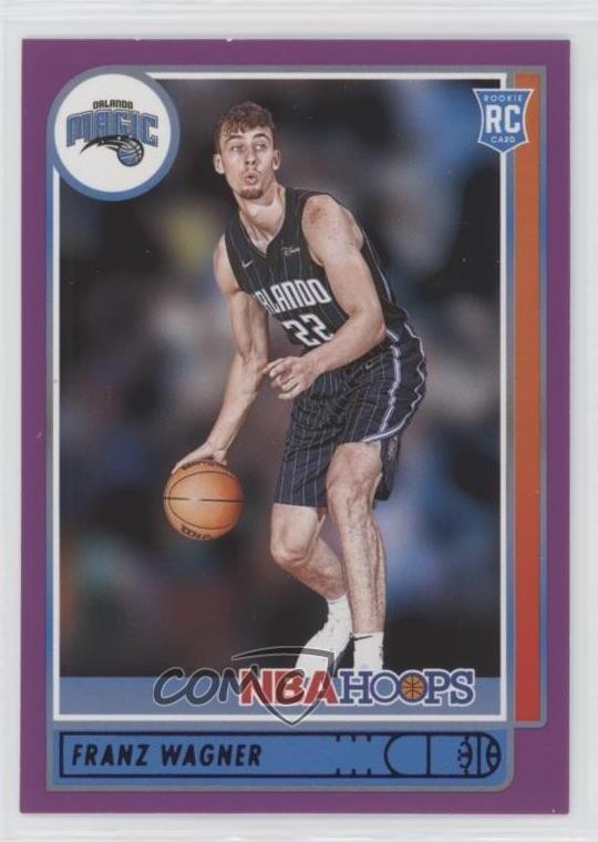 2021-22 Panini NBA Hoops Rookies Purple Franz Wagner #235 Rookie RC