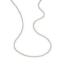 Panzerkette 925 Silber Rhodiniert 45Cm Damen Halskette Sterling Silber NEU