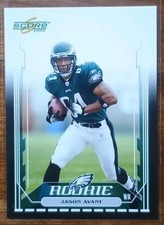 2006 Score - Rookie Jason Avant #367 (RC) Error Card? #2/6? Help!