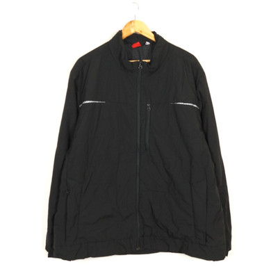 ENGELBERT STRAUSS Herren Jacke Größe 2XL Full Zip Schwarz Polyester Isoliert