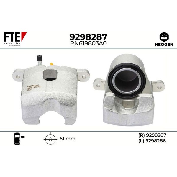 FTE 9298287 Bremssattel FüR Toyota RAV 4 A2-image